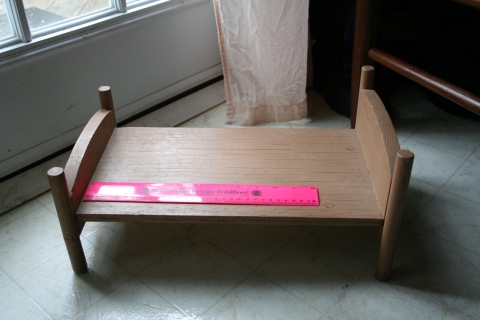 doll bed- before